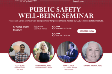 Register: Public Safety Well-Being Seminar