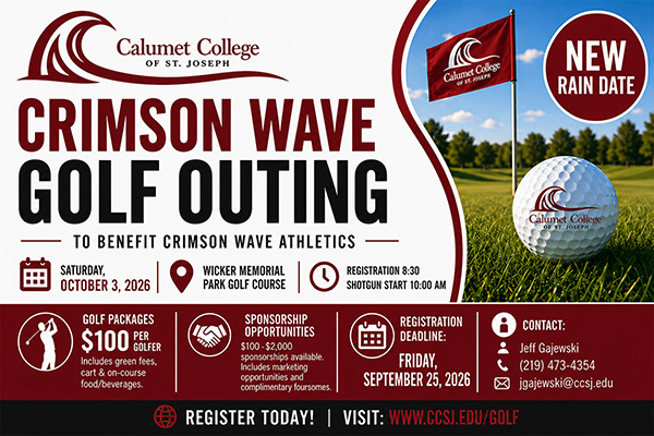 Annual Golf Outing to Benefit Crimson Wave Athletics